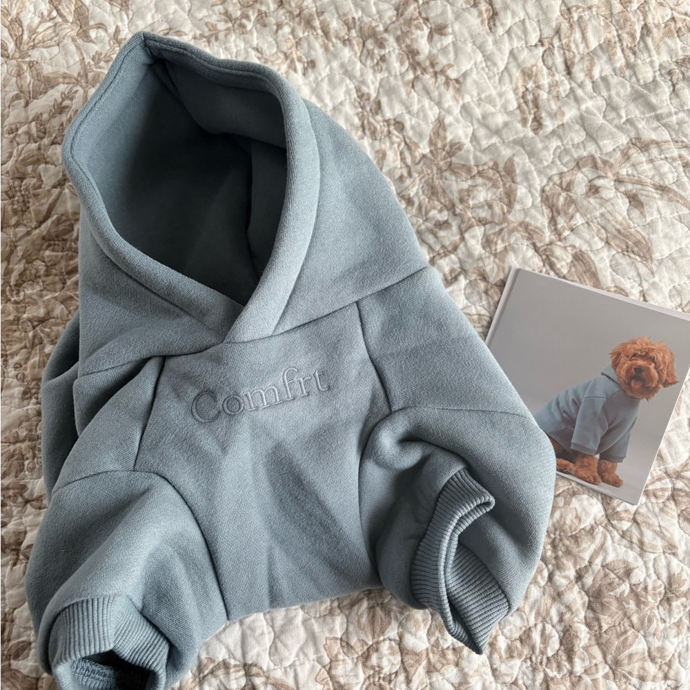 Comfrt Blue Dog Hoodie